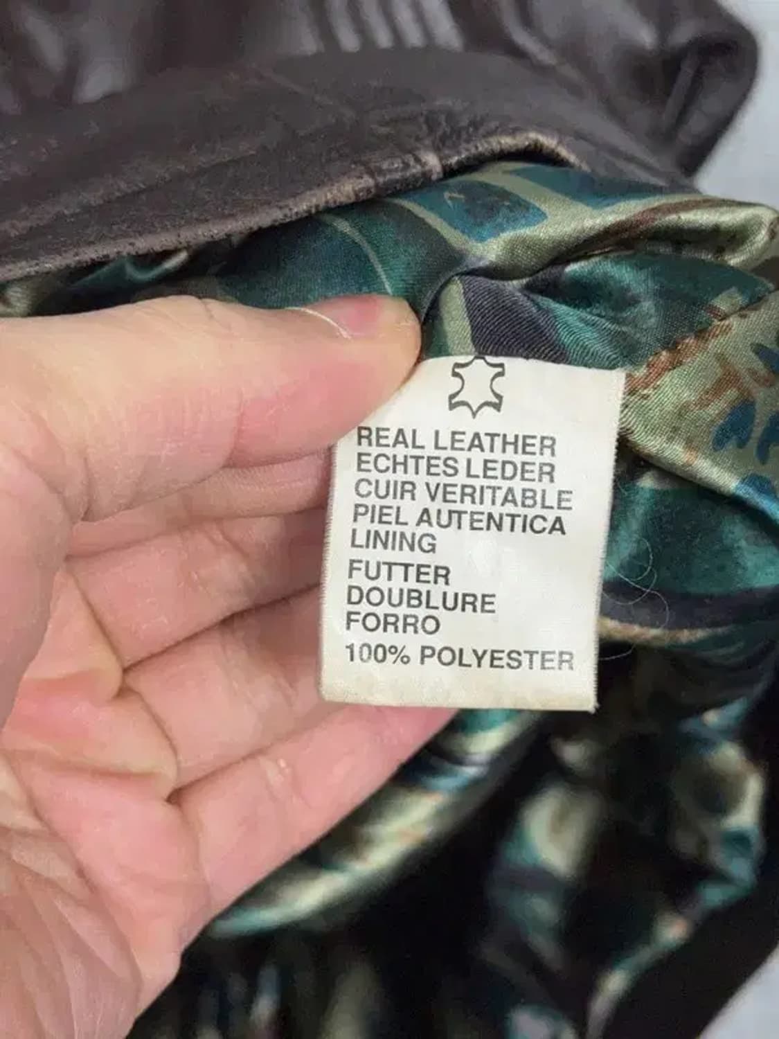 빈티지 리얼레더 코트 XL 상품이미지8