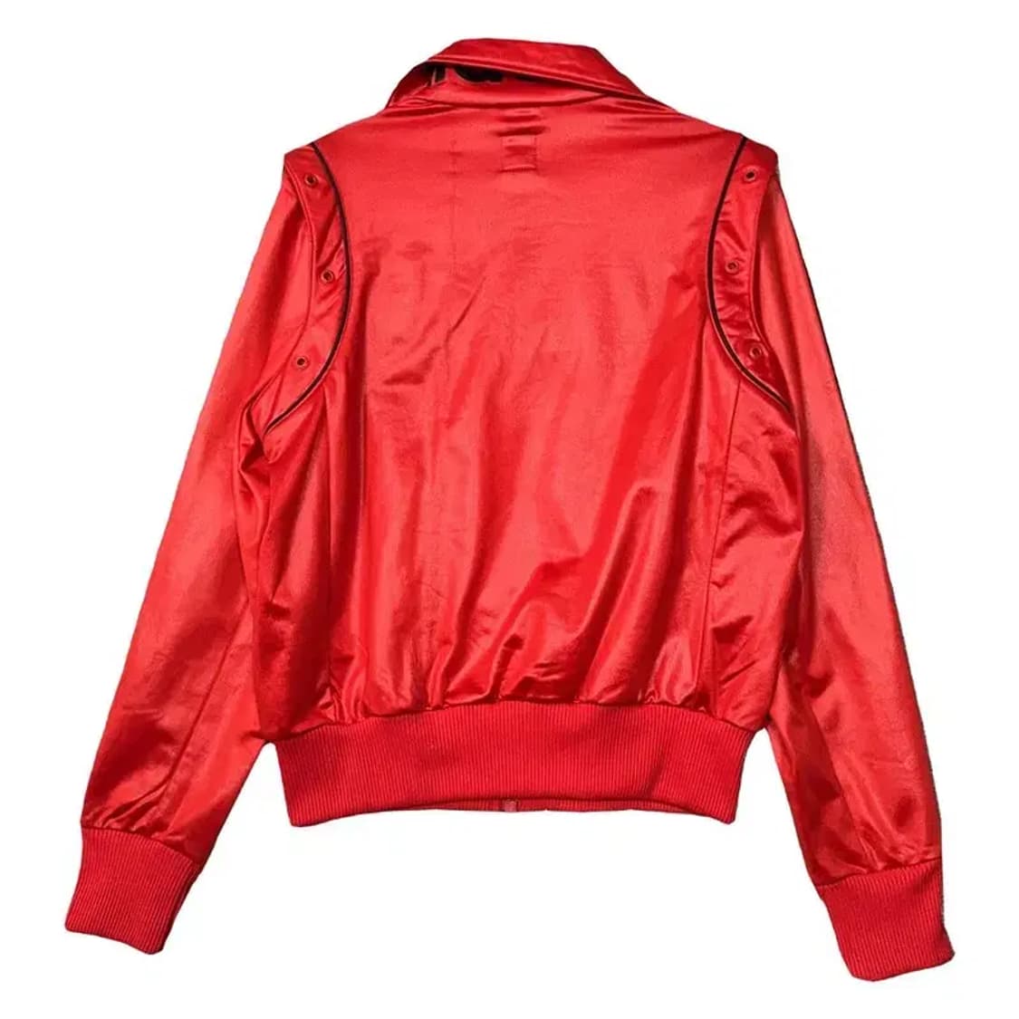 아디다스 흑탭 Y2K 레이싱 레드 트랙탑 집업 저지 85 상품이미지2