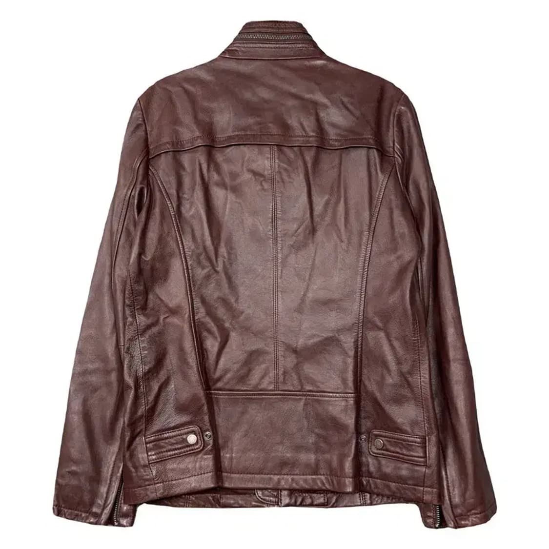 ANDREW MARC 쉽스킨 브라운 빈티지 디테일 양가죽 자켓 66 상품이미지2