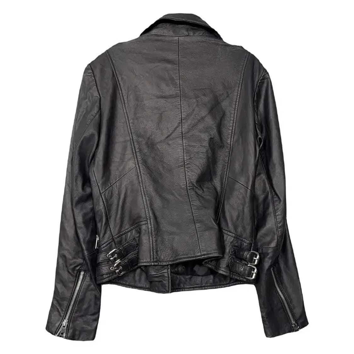 망고 블랙 여성 캐주얼 라이더 자켓 S 상품이미지2