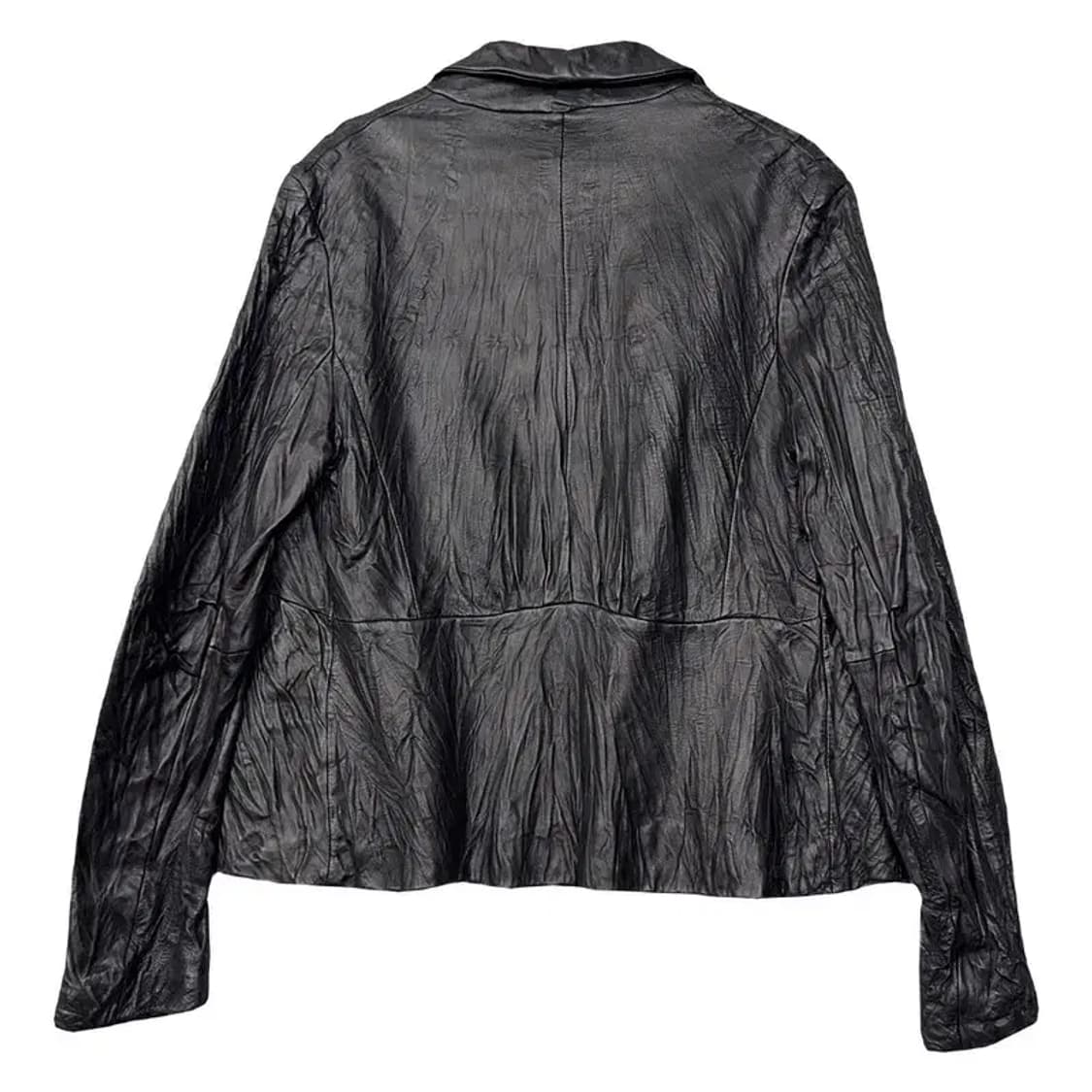 블랙 빈티지 쭈글이 자켓 M 상품이미지2