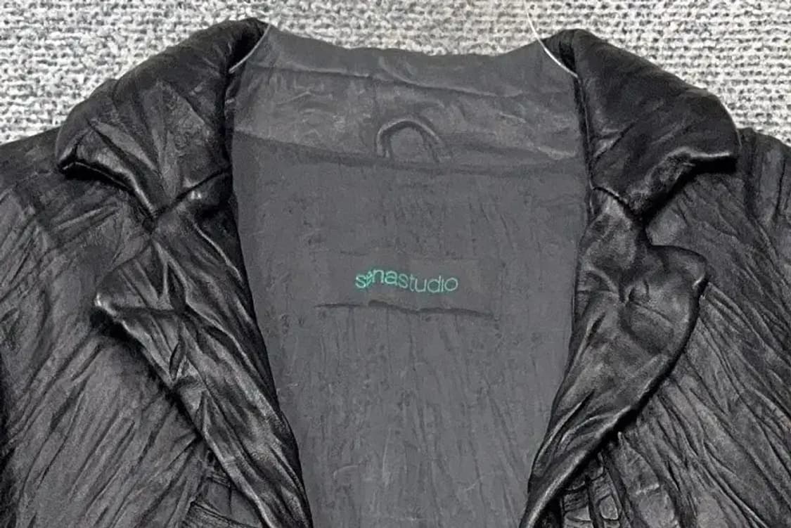 블랙 빈티지 쭈글이 자켓 M 상품이미지5