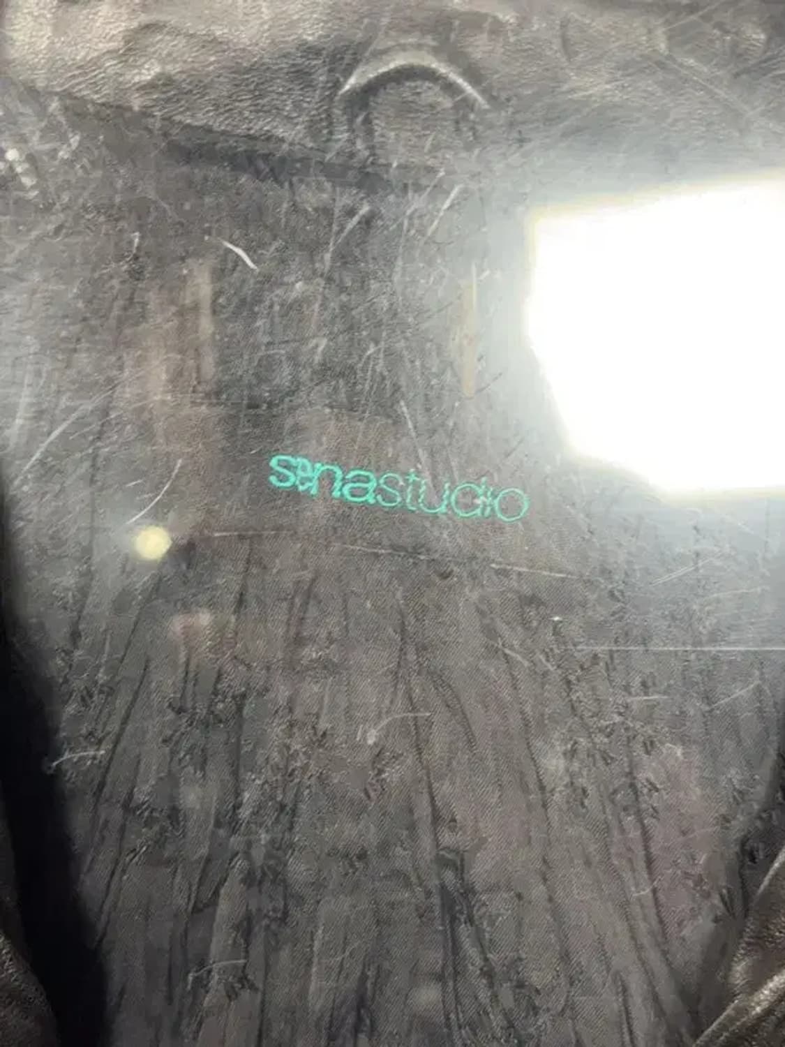 블랙 빈티지 쭈글이 자켓 M 상품이미지7