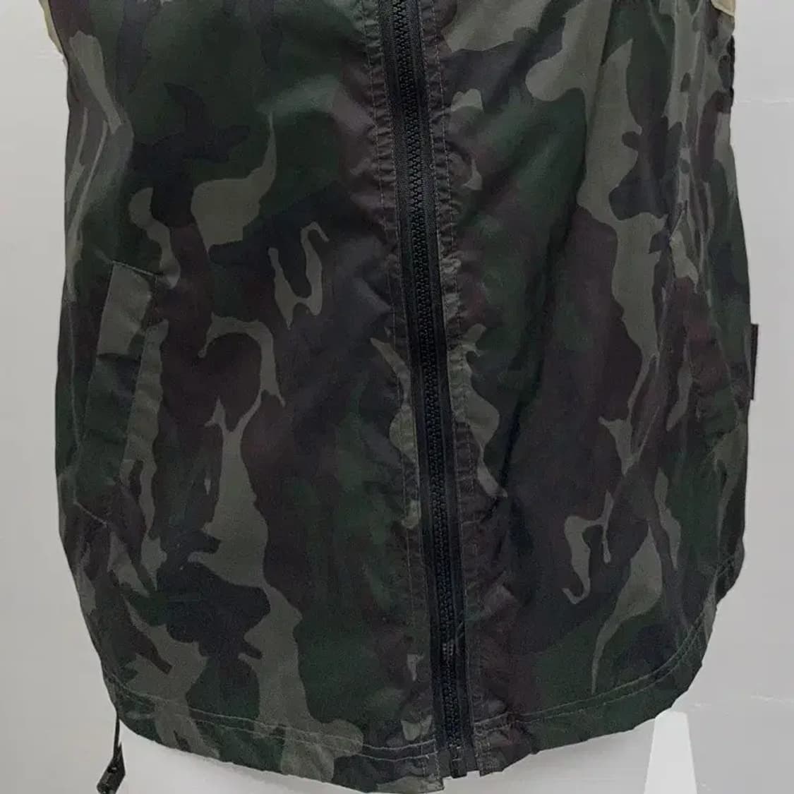 도그타운 밀리터리 카키 조끼 M 상품이미지4