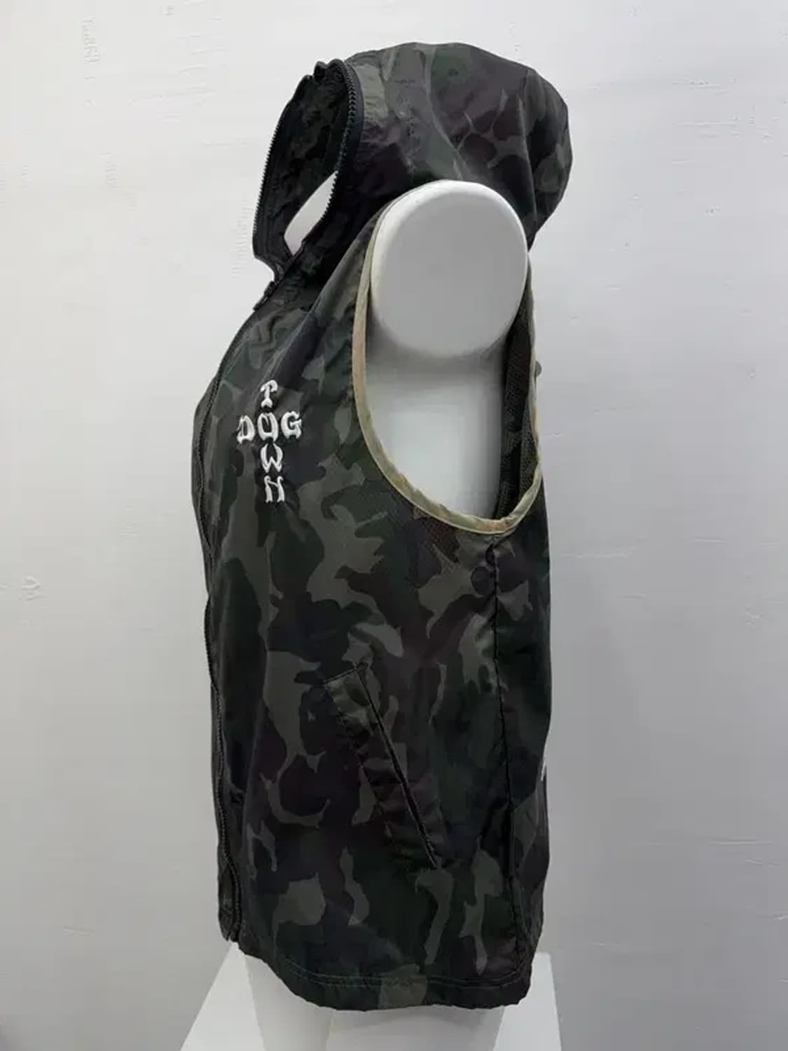 도그타운 밀리터리 카키 조끼 M 상품이미지7