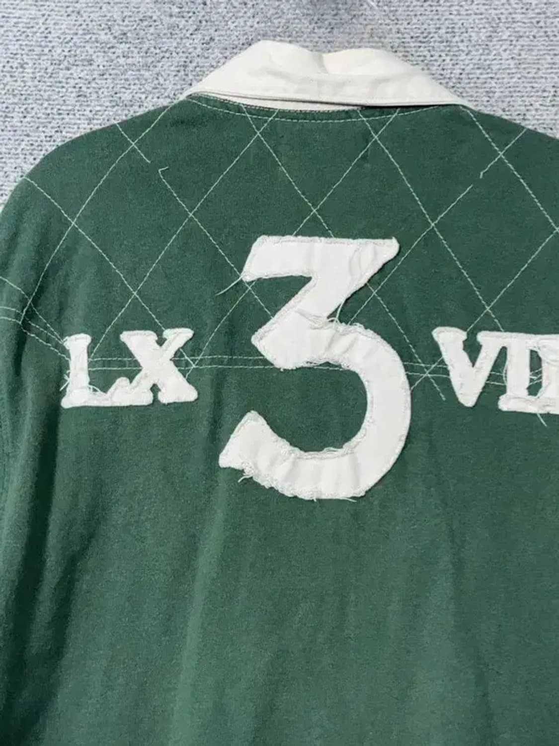 폴로 빈티지 금장 자수 그린 럭비 카라티 L 상품이미지8