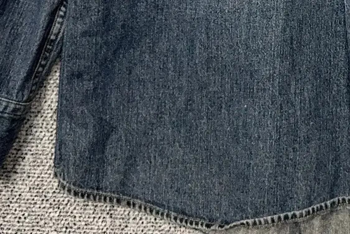 폴로 두산 빈티지 워싱 데님 셔츠 M 상품이미지6