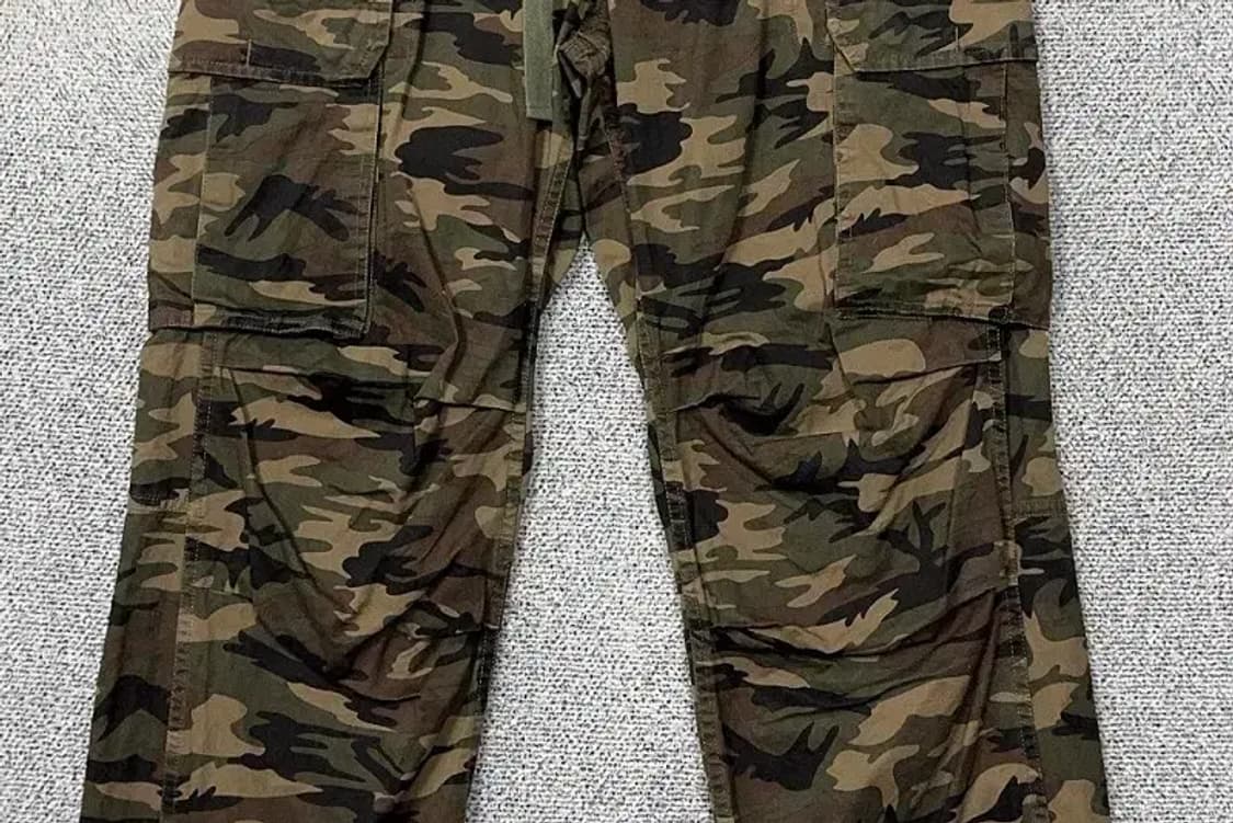 파르티멘토 밀리터리 카모 팬츠 S 상품이미지4