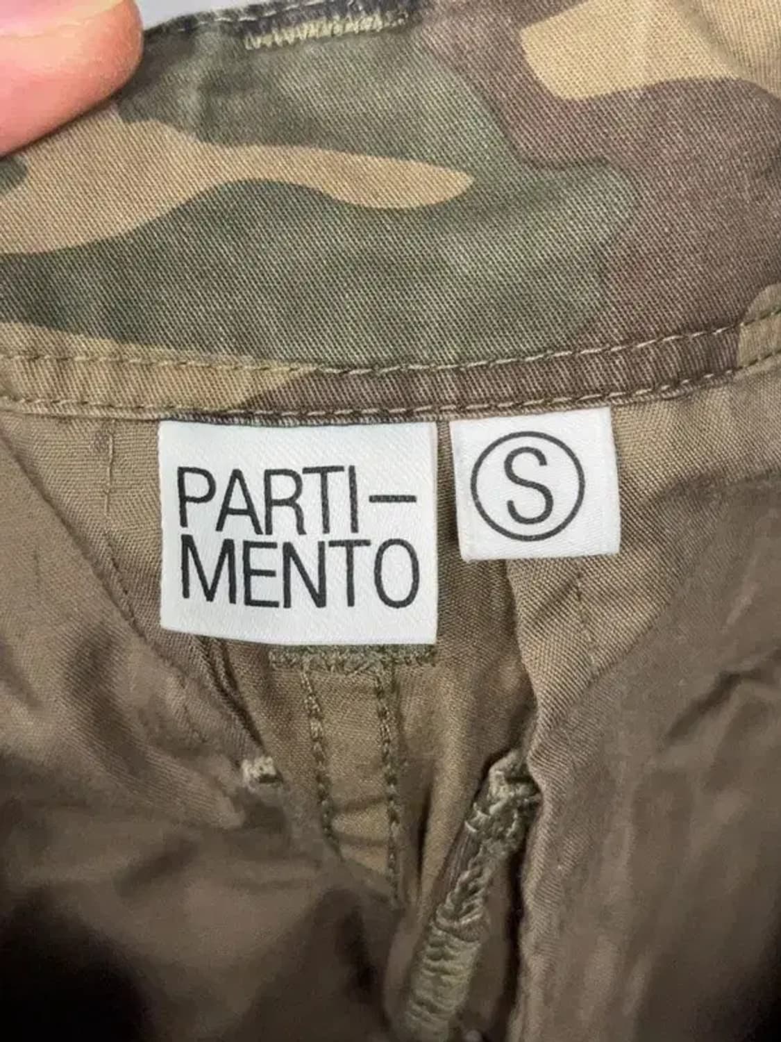 파르티멘토 밀리터리 카모 팬츠 S 상품이미지6