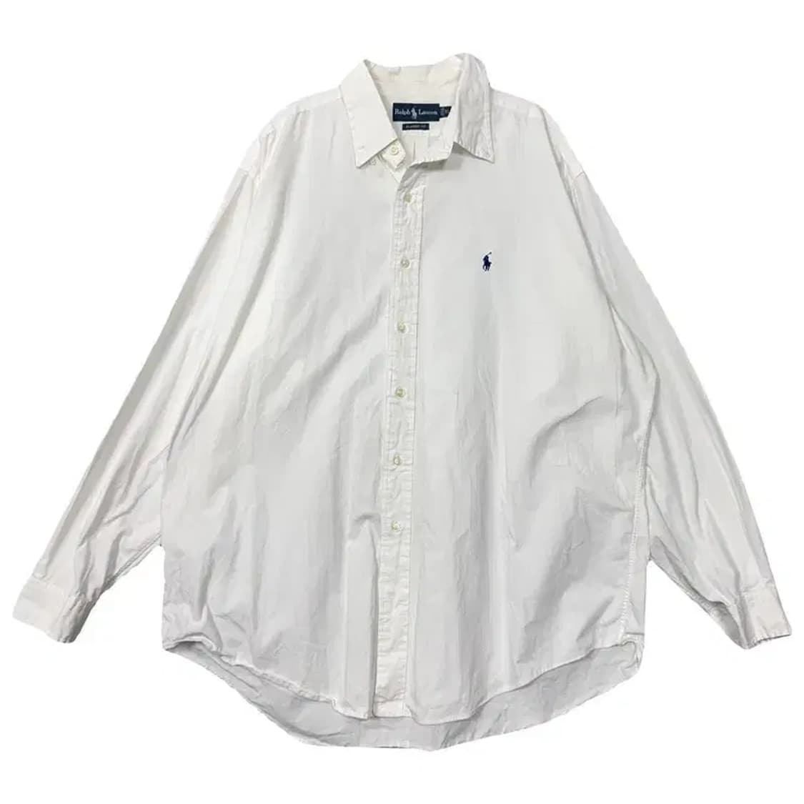 폴로 클래식 핏 화이트 옥스포드 셔츠 XL 상품이미지1