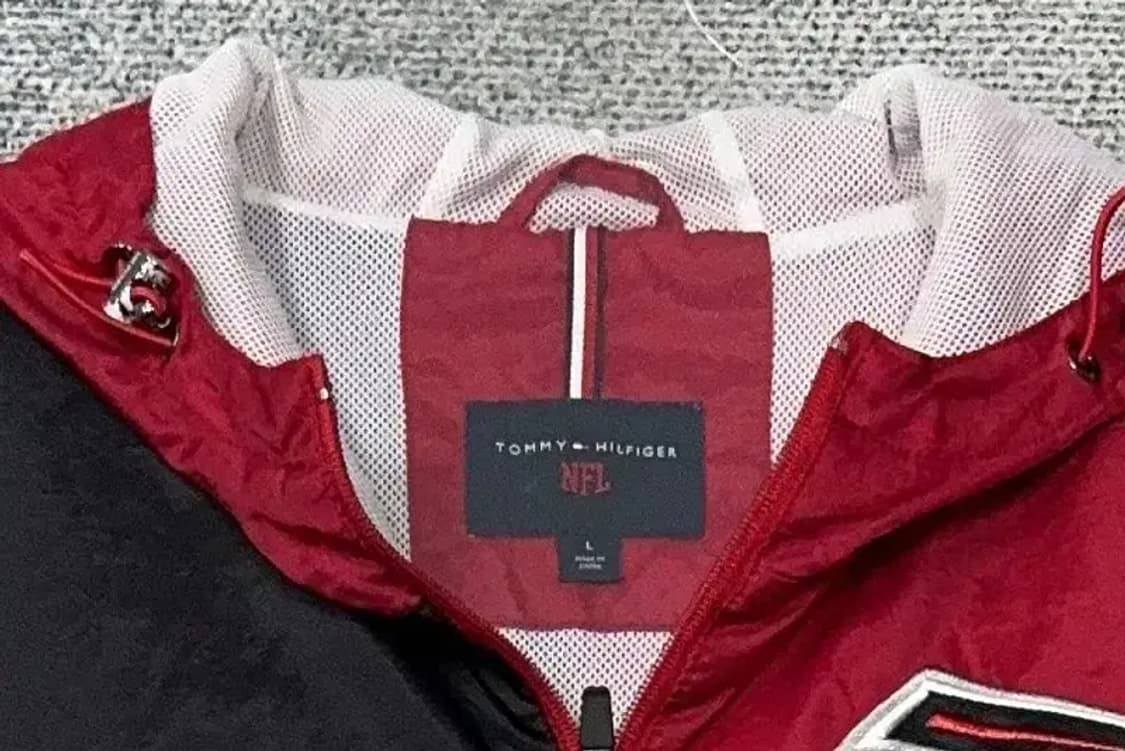 타미힐피거 올드스쿨 멀티컬러 풀오버 후드 아노락 L 상품이미지5