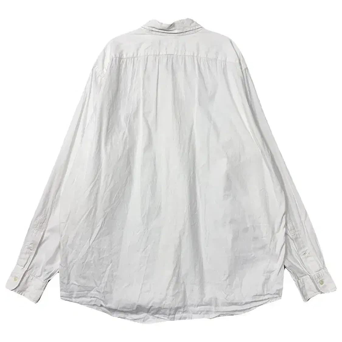 폴로 랄프로렌 오버 사이즈 화이트 셔츠 XL 상품이미지2