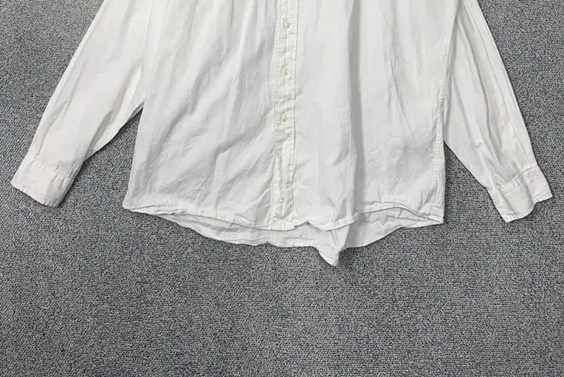 폴로 랄프로렌 오버 사이즈 화이트 셔츠 XL 상품이미지4