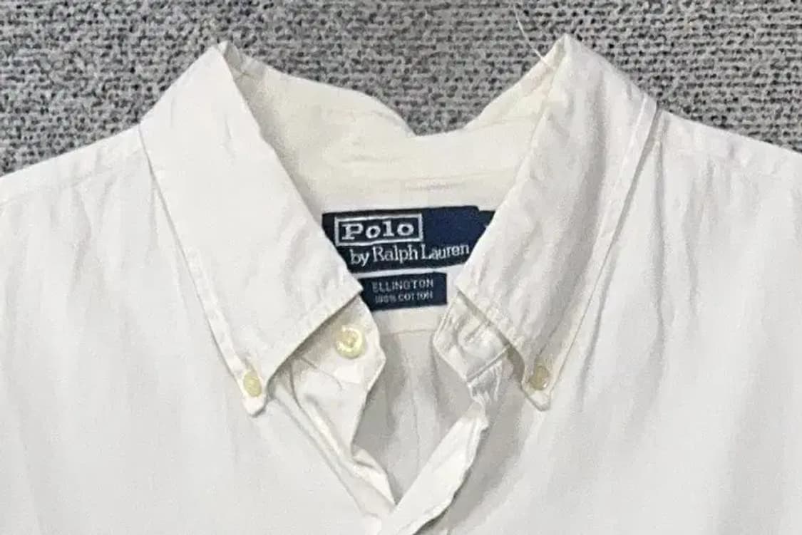 폴로 랄프로렌 오버 사이즈 화이트 셔츠 XL 상품이미지5