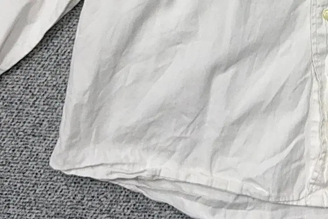 폴로 랄프로렌 오버 사이즈 화이트 셔츠 XL 상품이미지6