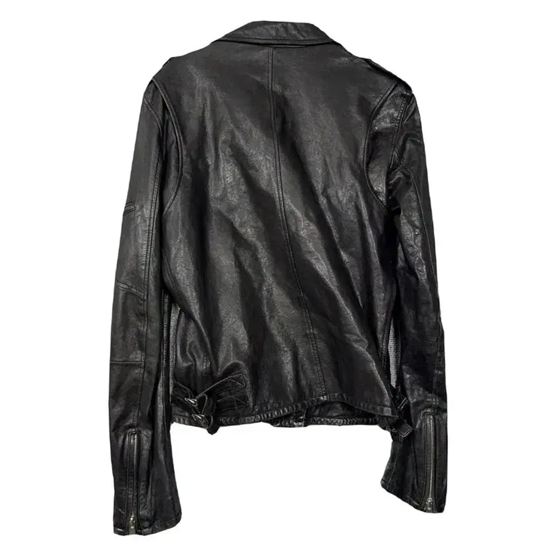 빈티지 테크웨어 리얼 레더 라이더 자켓 48 상품이미지2