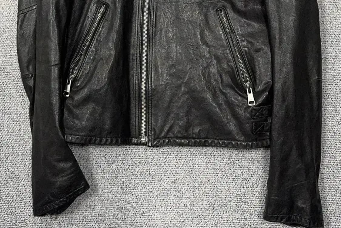 빈티지 테크웨어 리얼 레더 라이더 자켓 48 상품이미지4