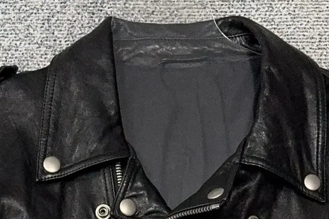빈티지 테크웨어 리얼 레더 라이더 자켓 48 상품이미지5