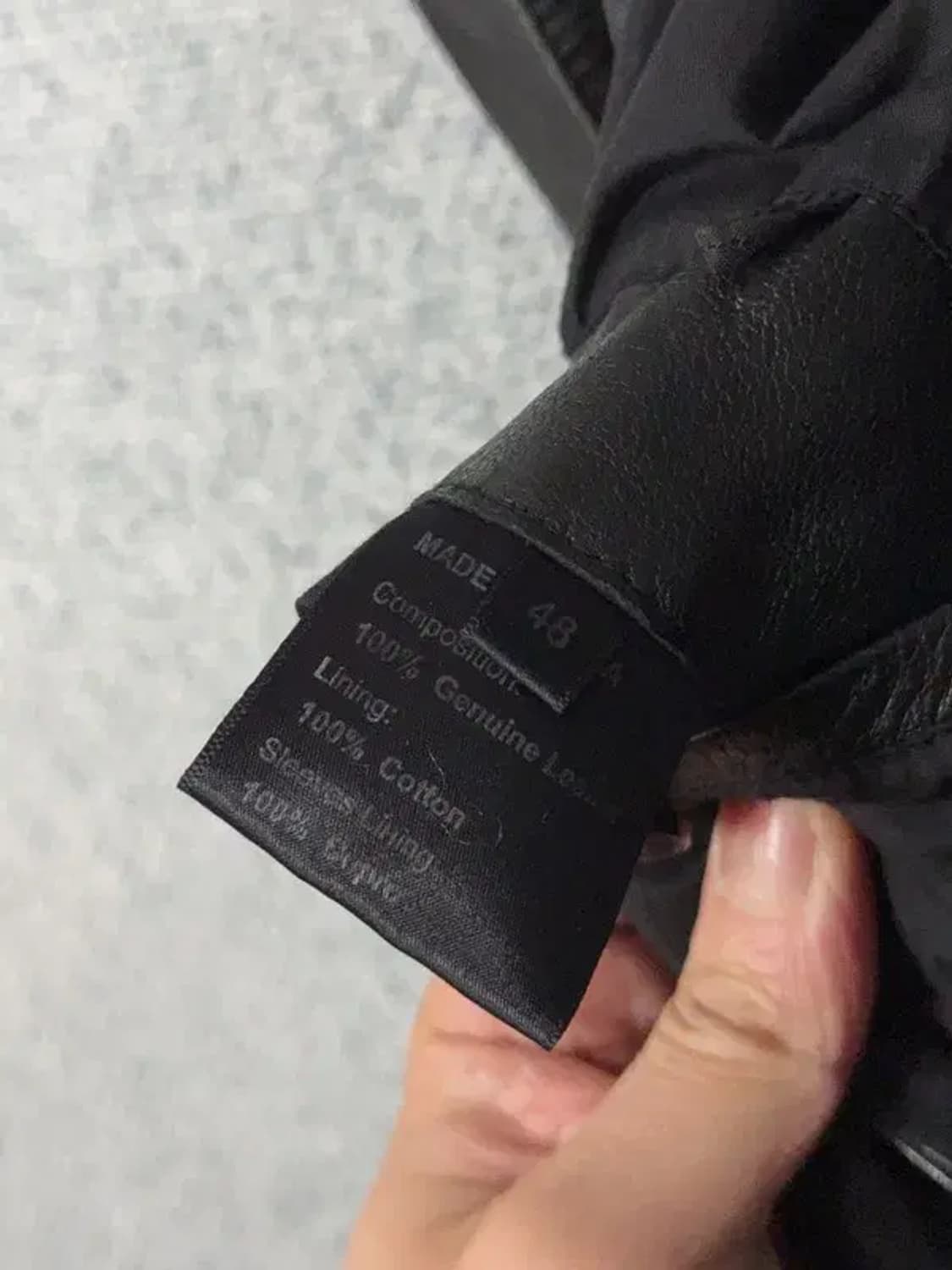 빈티지 테크웨어 리얼 레더 라이더 자켓 48 상품이미지7