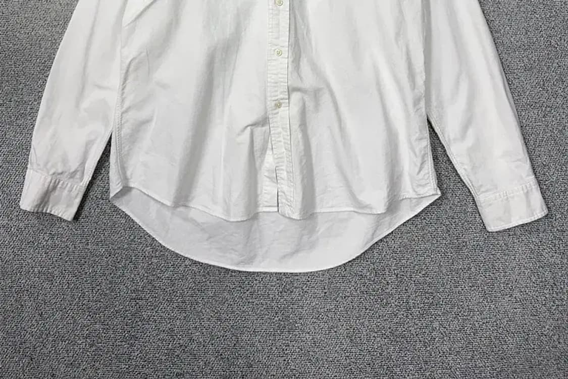 폴로 클래식핏 화이트 옥스포드 셔츠 L 상품이미지4