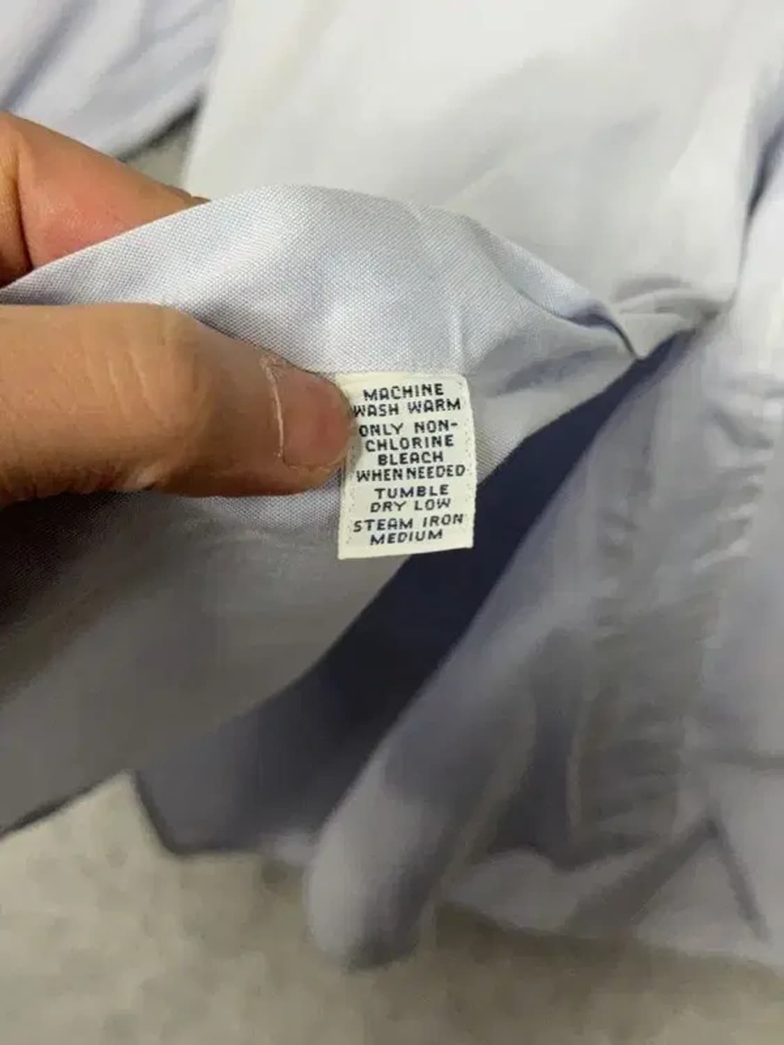 폴로 야머스핏 라이트 블루 오버 사이즈 셔츠 34/35 상품이미지9