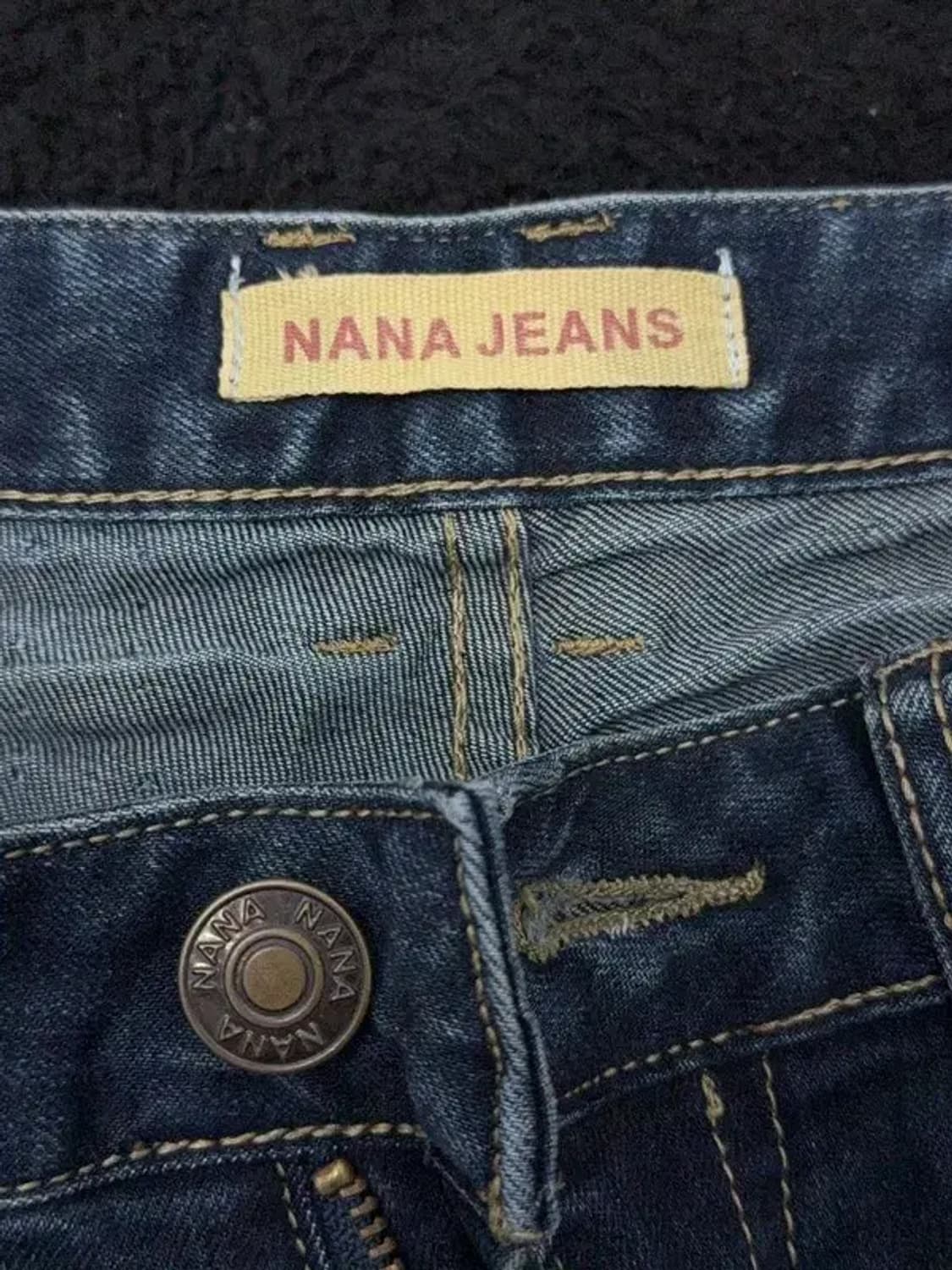 네이비 백자수 부츠컷 청바지 27 상품이미지7