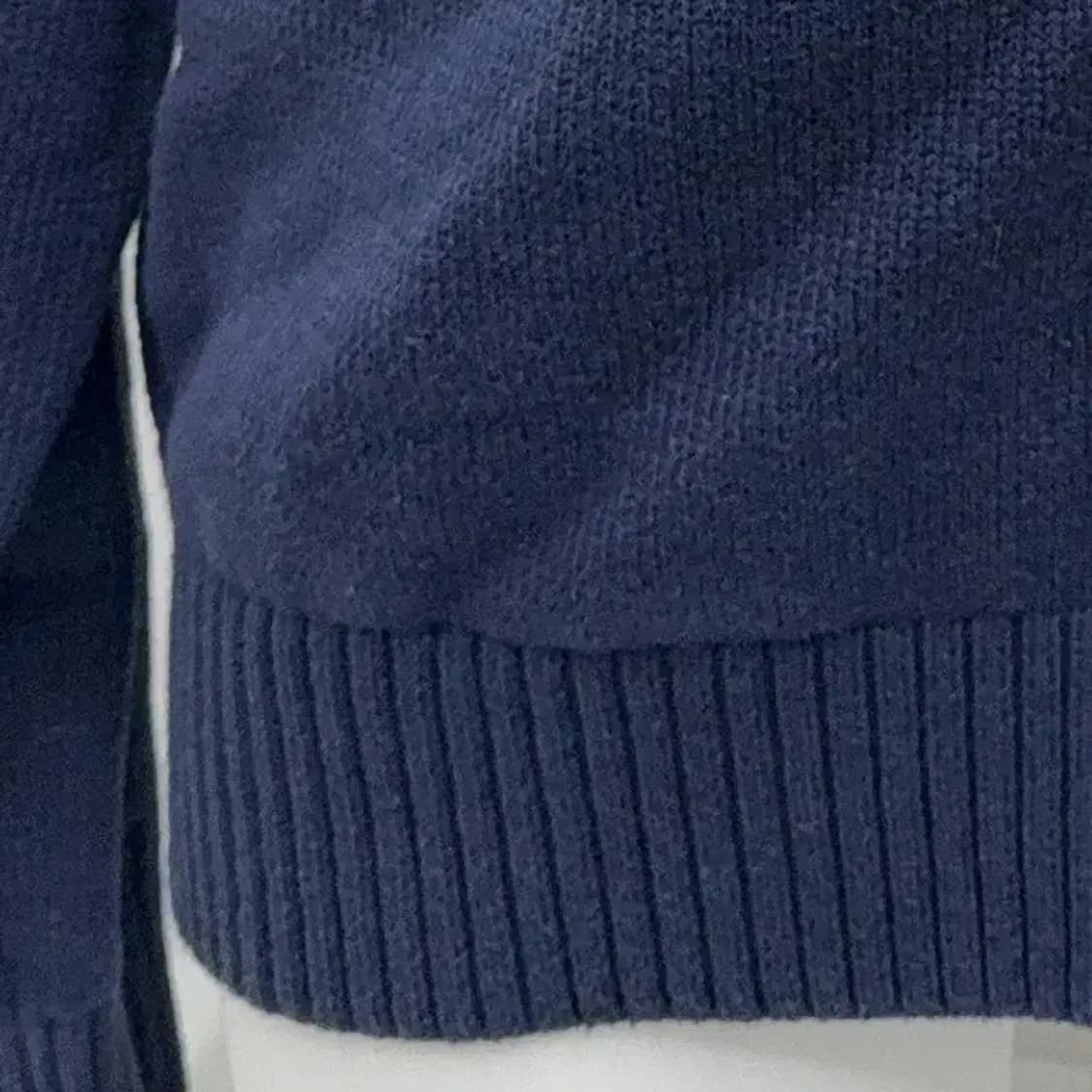 디즈니 프린팅 네이비 니트 L 상품이미지8