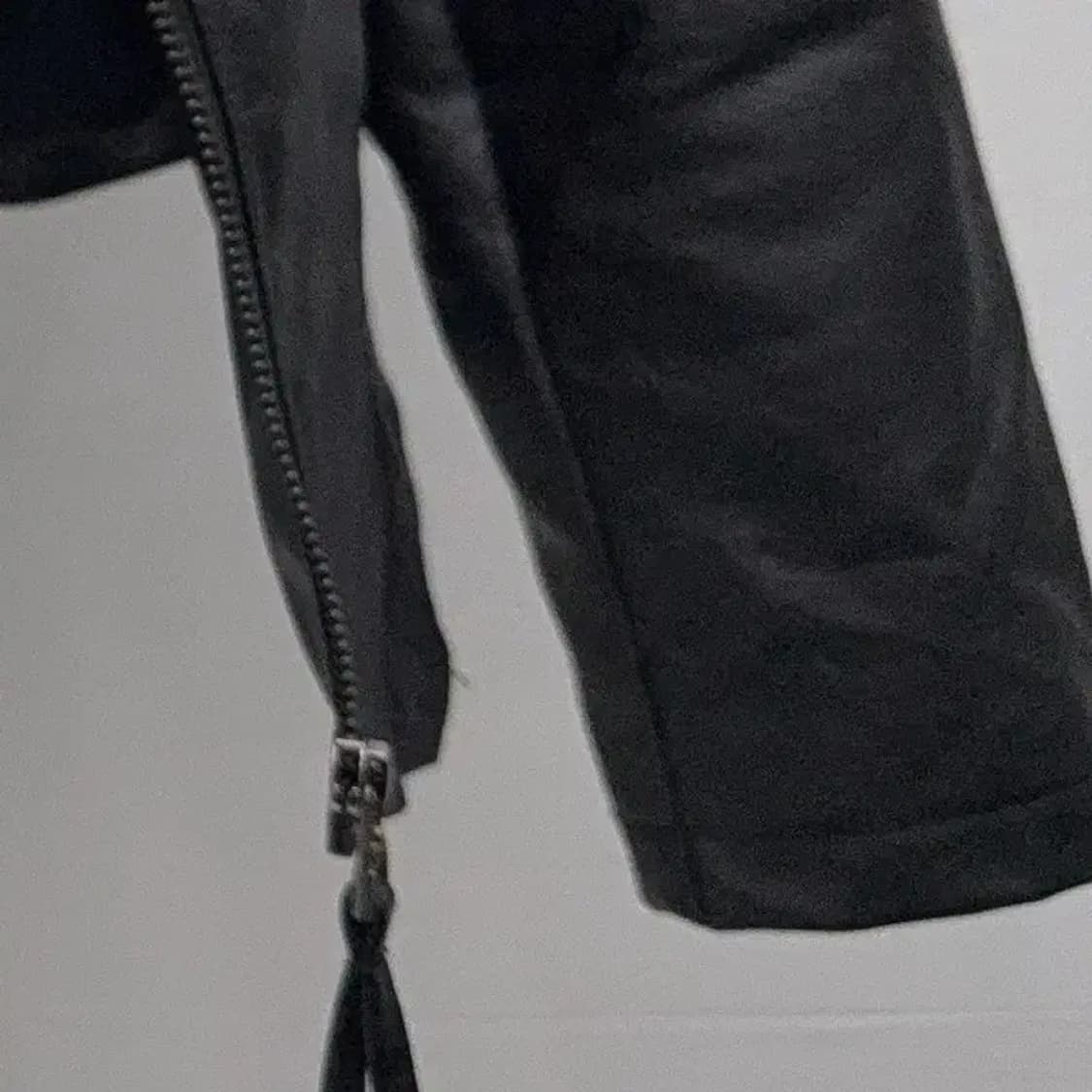 차이나넥 블랙 가죽 자켓 4 상품이미지5