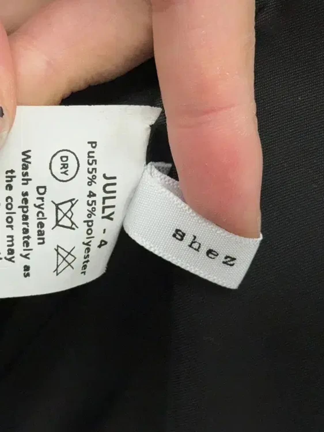 차이나넥 블랙 가죽 자켓 4 상품이미지8