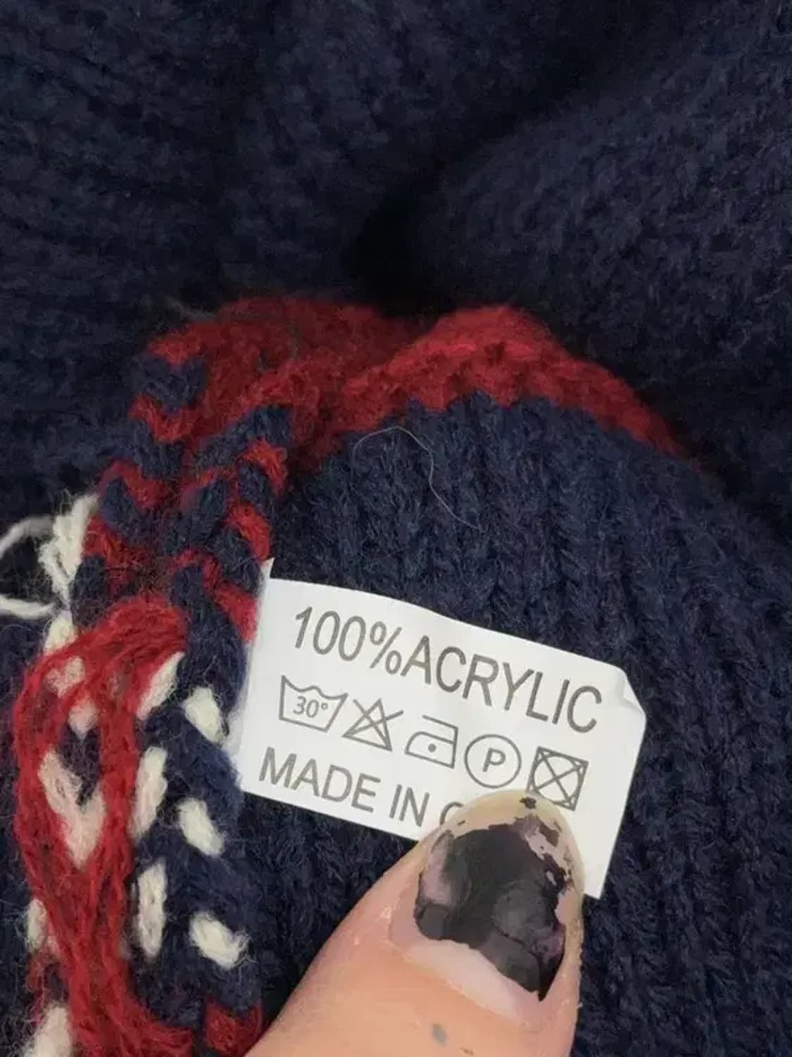 LA 성조기 블루 비니 F 상품이미지4