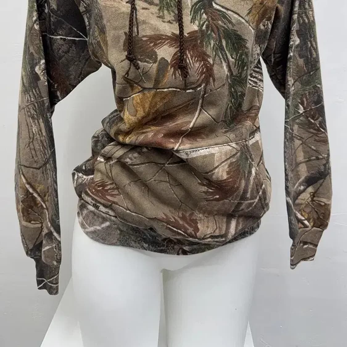 리얼트리 패턴 후드티 S 상품이미지4