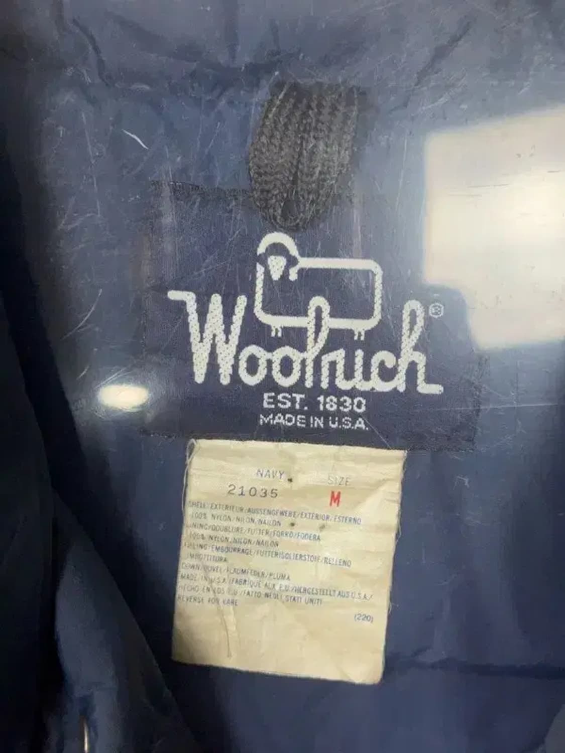 울리치 USA 빈티지 패딩 조끼 M 상품이미지7