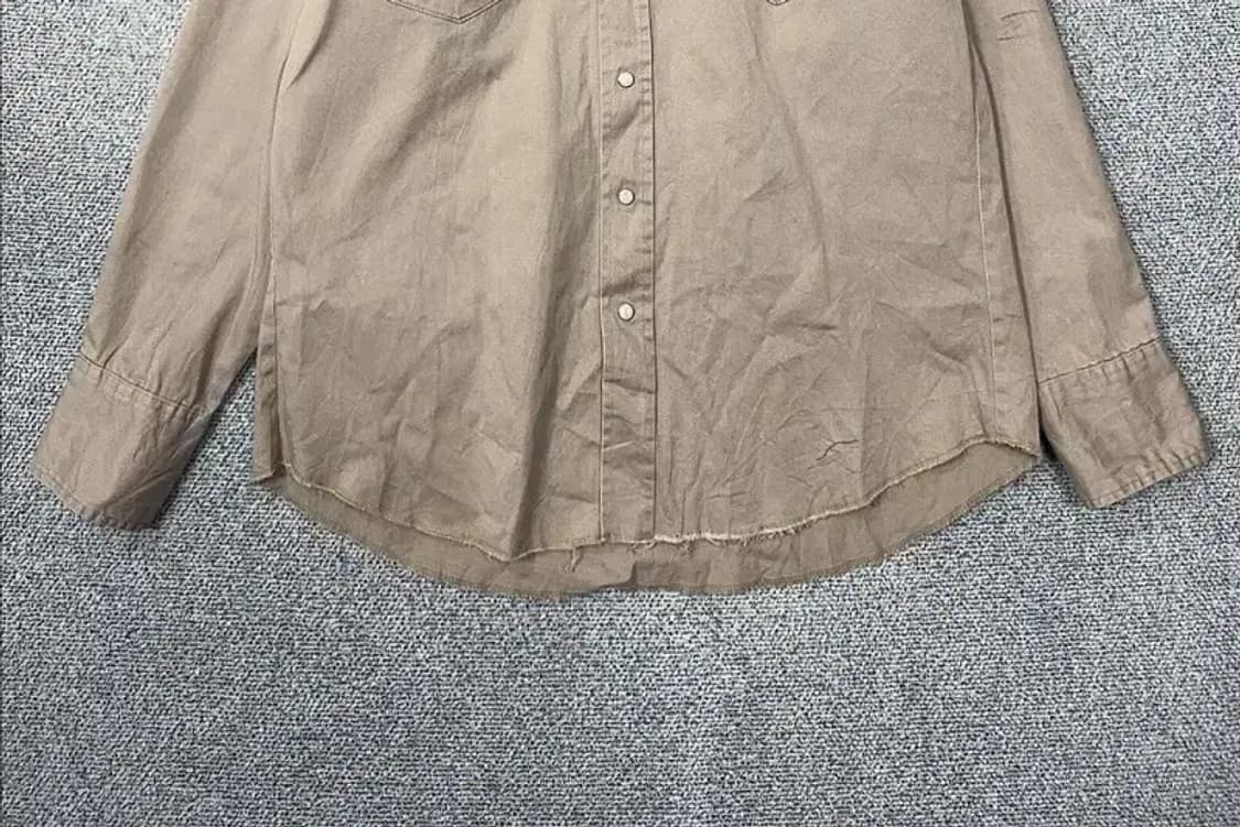랭글러 빈티지 베이지 웨스턴 셔츠 L 상품이미지4