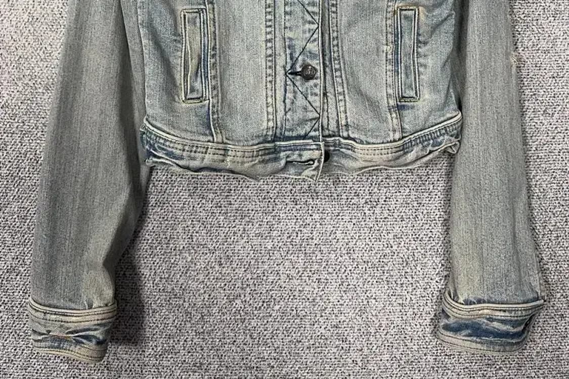 아베크롬비 Y2K 연청 디테일 데님 자켓 M 상품이미지4