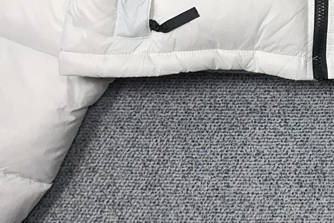 [새상품]노스페이스 화이트 로고 크롭 패딩 S 상품이미지6