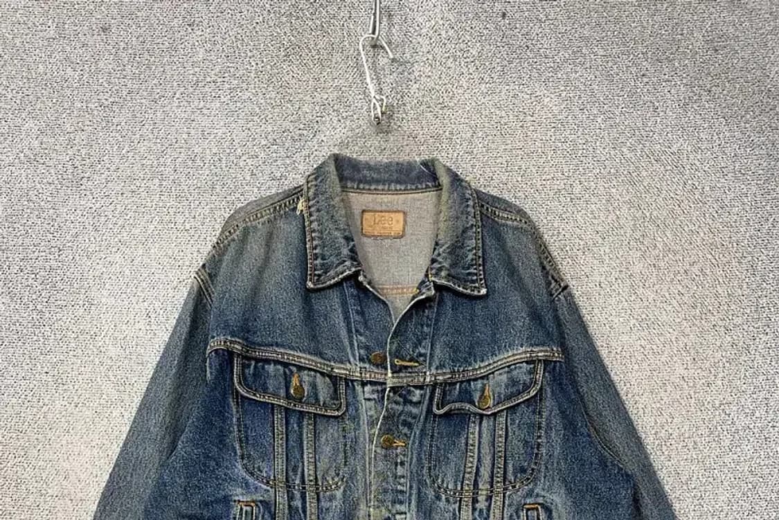 리 빈티지 워싱 데님 자켓 XL 상품이미지3