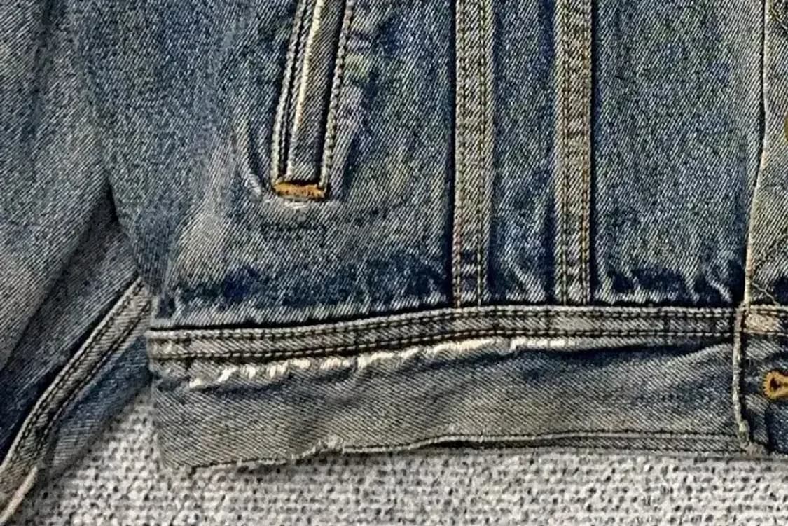 리 빈티지 워싱 데님 자켓 XL 상품이미지6