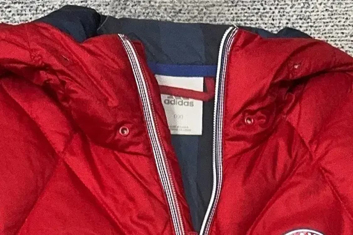 아디다스 바이에른 뮌헨 레드 덕다운 패딩 L 상품이미지5