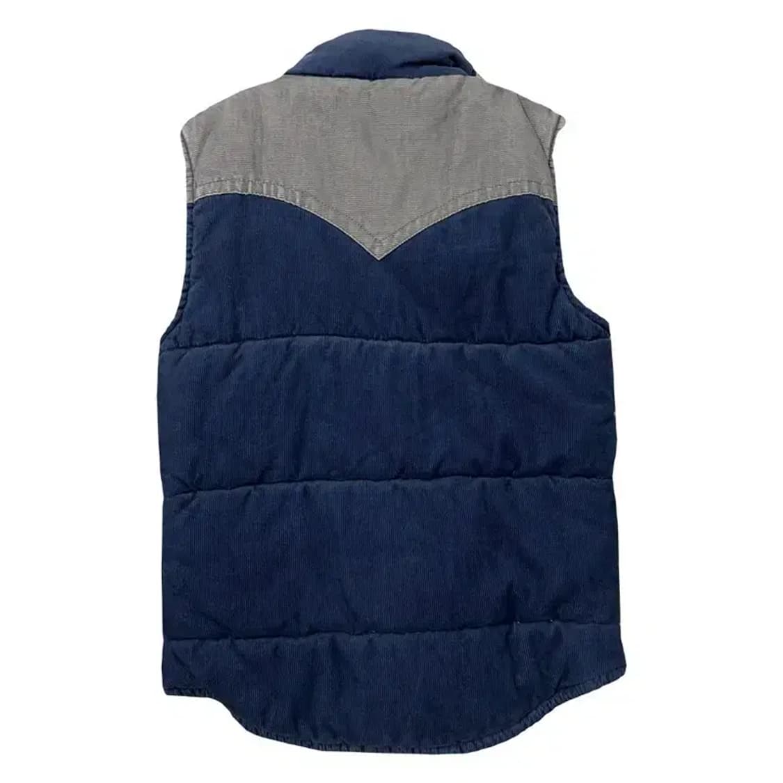 트루릴리젼 데님 인디고 패딩 조끼 M 상품이미지2