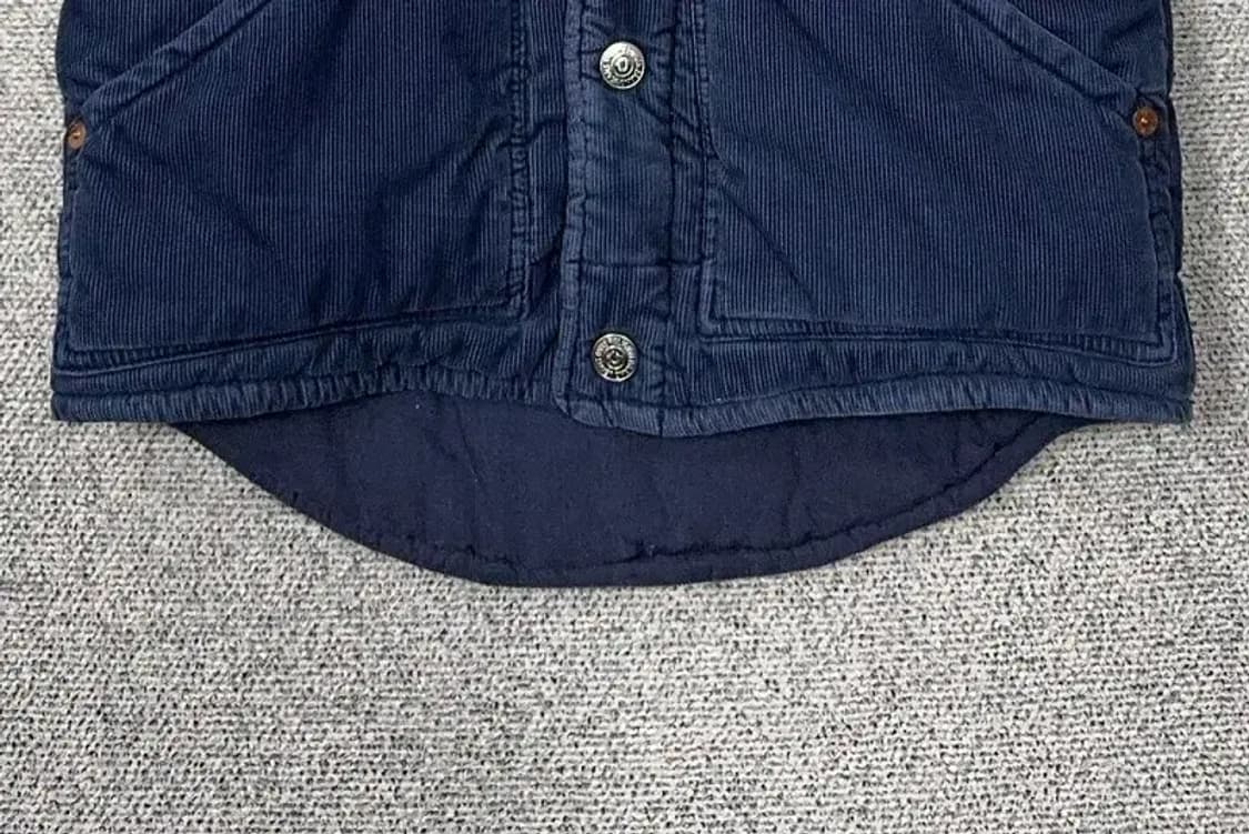 트루릴리젼 데님 인디고 패딩 조끼 M 상품이미지5