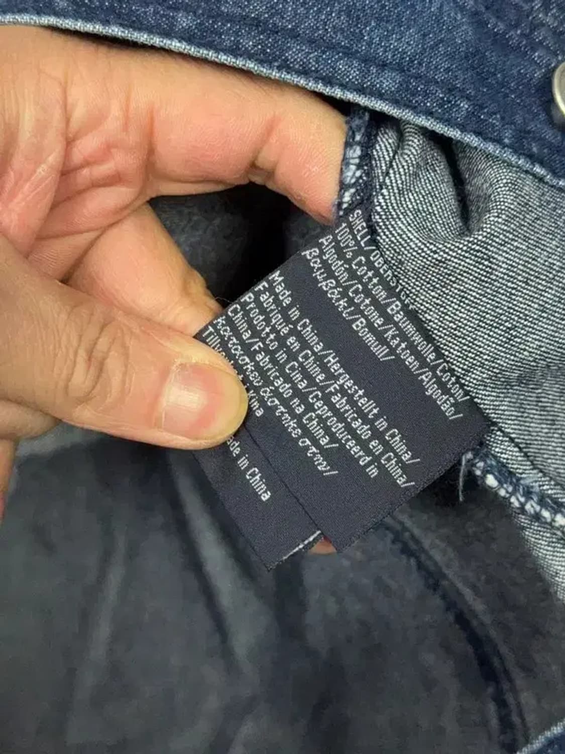 BNW 레이싱팀 빈티지 데님 자켓 L 상품이미지10