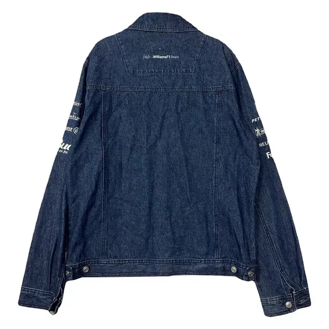 BNW 레이싱팀 빈티지 데님 자켓 L 상품이미지2