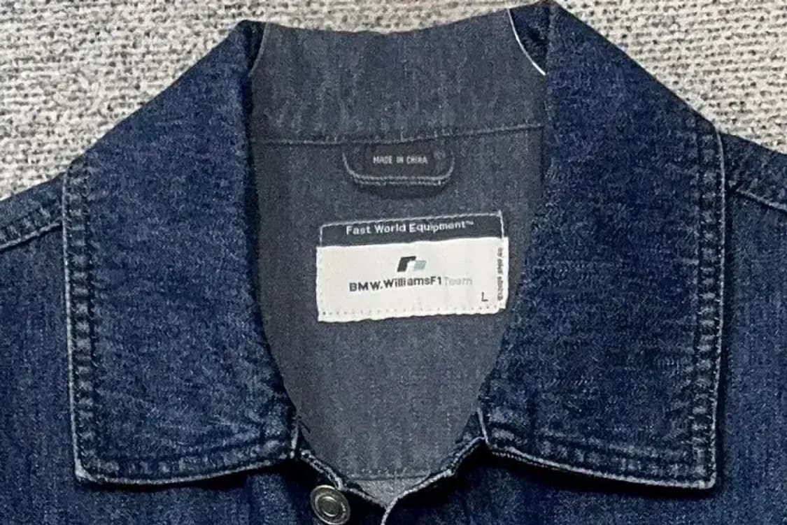 BNW 레이싱팀 빈티지 데님 자켓 L 상품이미지5