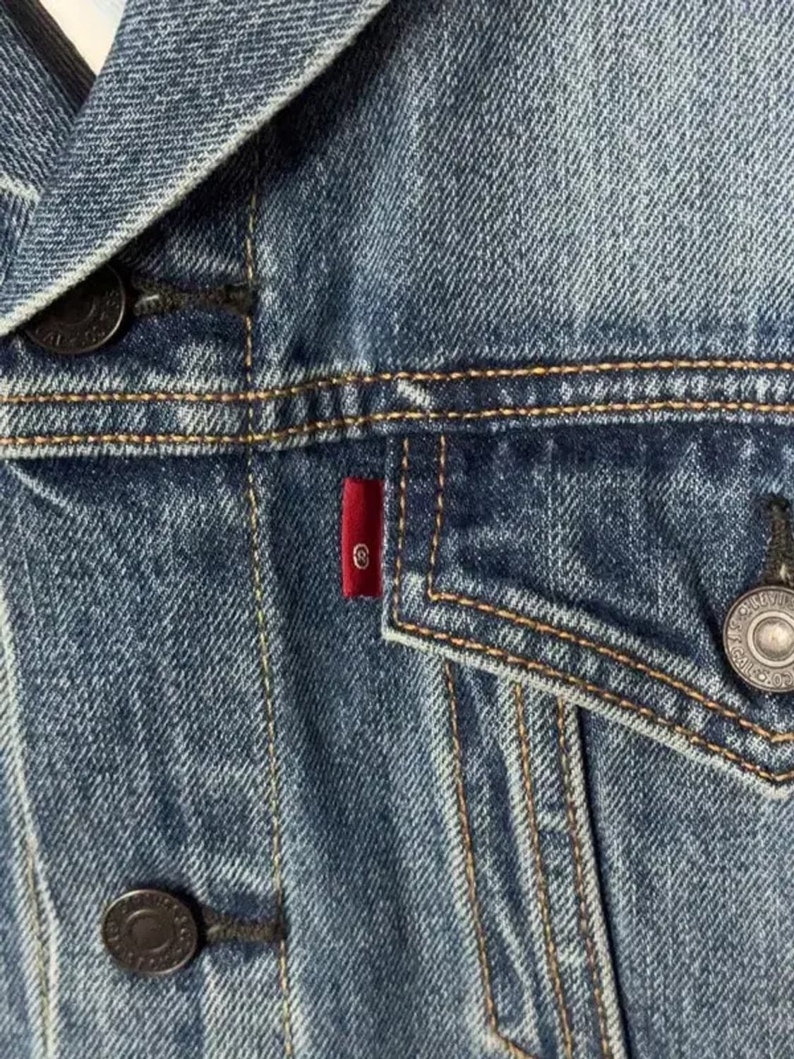 리바이스 빈티지 디테일 데님 자켓 M 상품이미지7