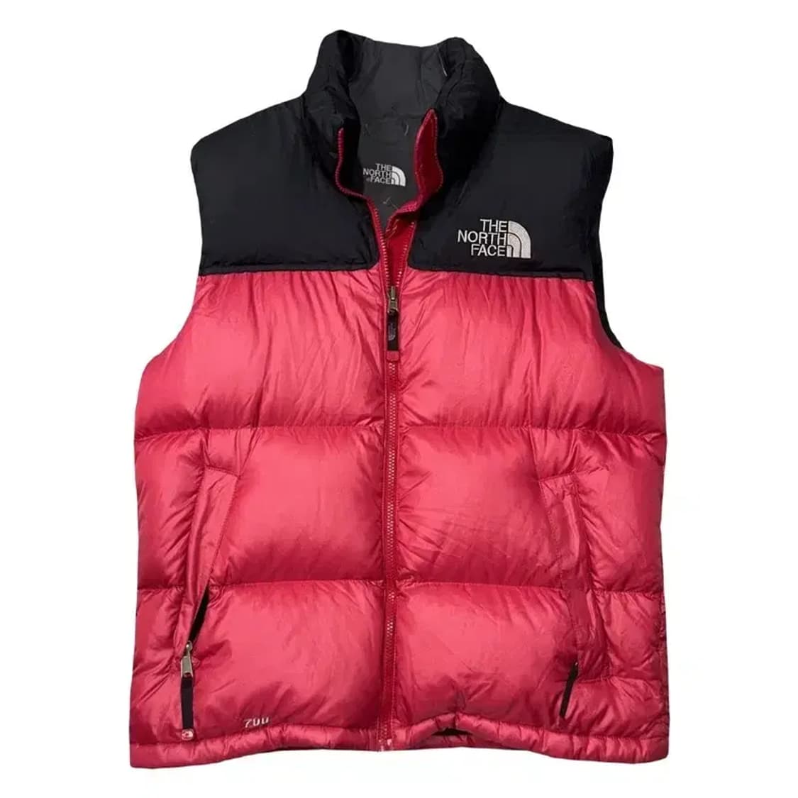 노스페이스 700 빨검 패딩 조끼 M 상품이미지1