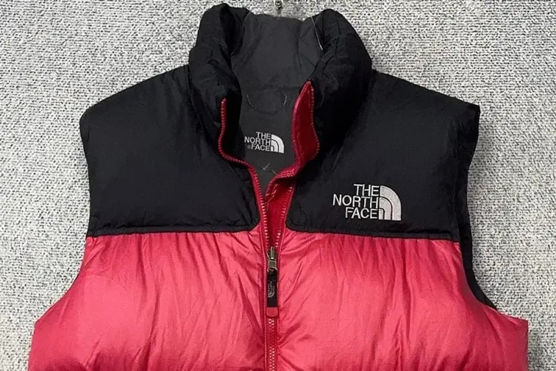 노스페이스 700 빨검 패딩 조끼 M 상품이미지3
