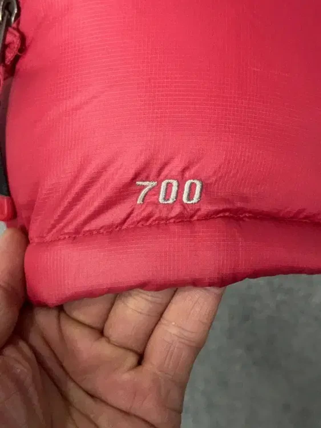 노스페이스 700 빨검 패딩 조끼 M 상품이미지7