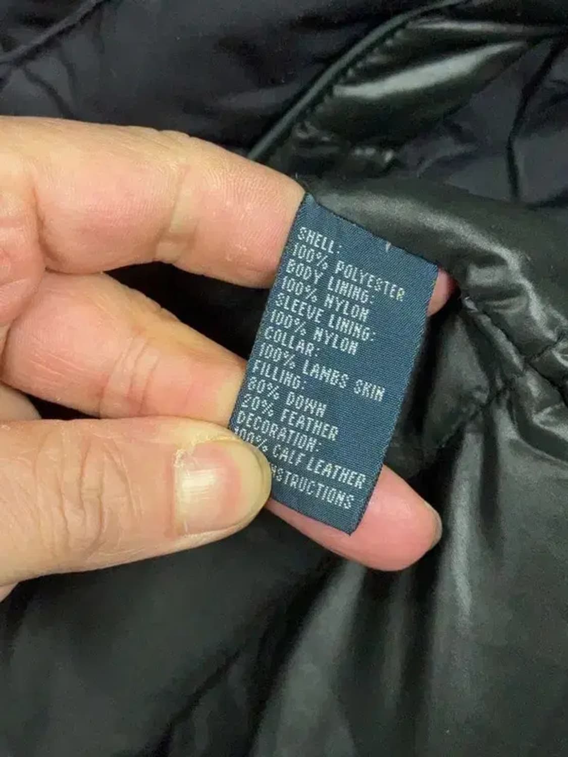 폴로 랄프로렌 쿼드포켓 빈티지 패딩 점퍼 S 상품이미지9