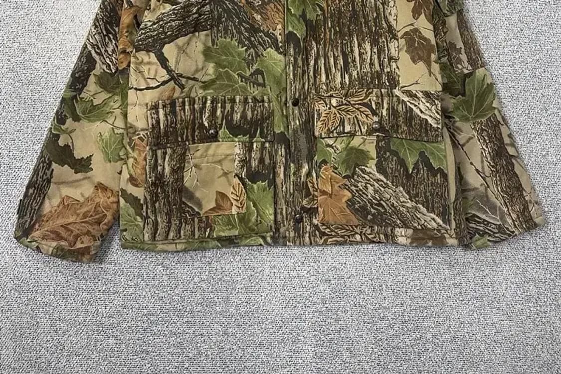 10x USA 리얼트리 카키 나일론 자켓 L 상품이미지4