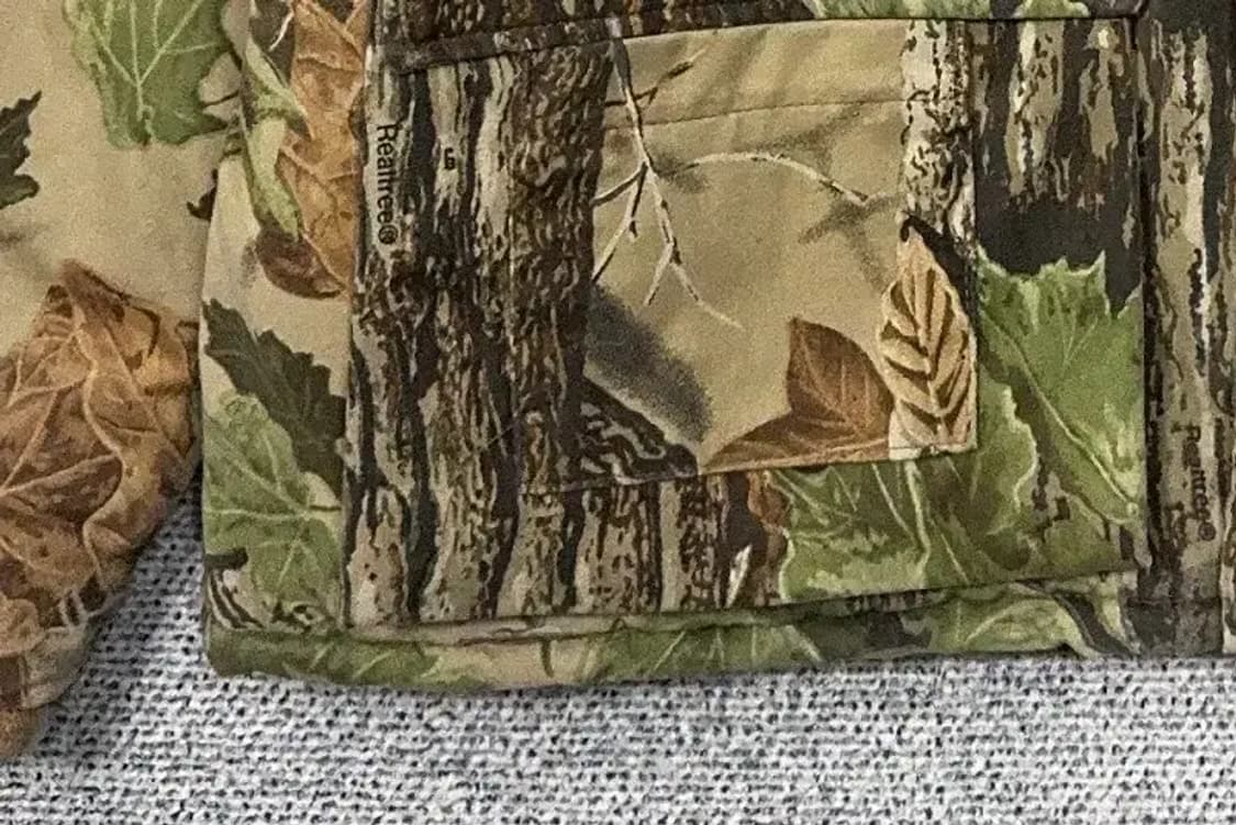 10x USA 리얼트리 카키 나일론 자켓 L 상품이미지6